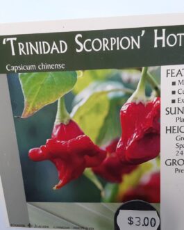 Trinidad Scorpion – Hot Pepper